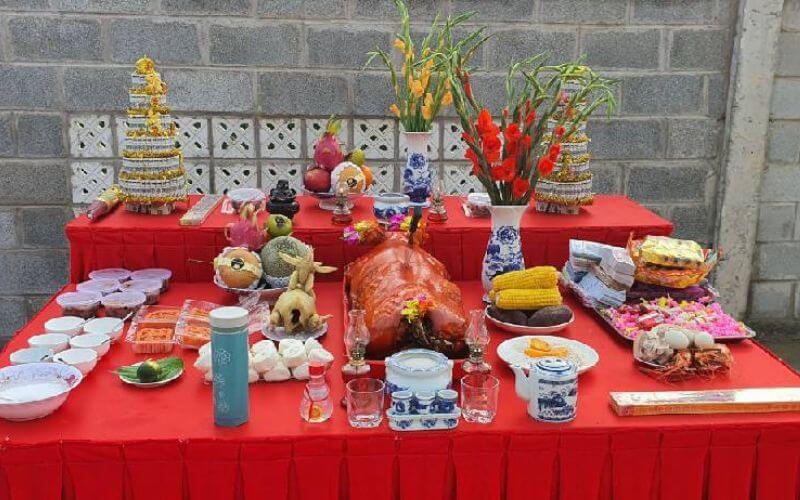 Chuẩn bị lễ vật cúng động thổ đầy đủ và chi tiết nhất năm 2025